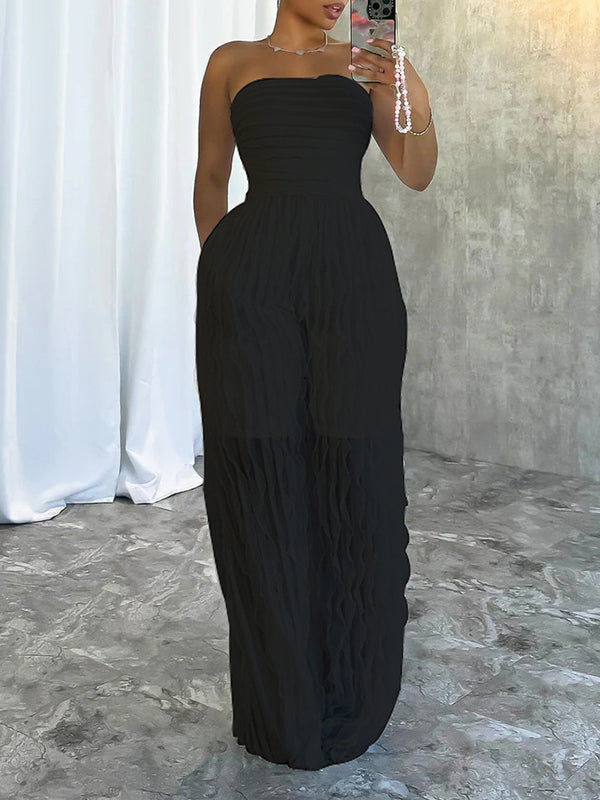 Gorgeousladie Halter Ruffle Dress