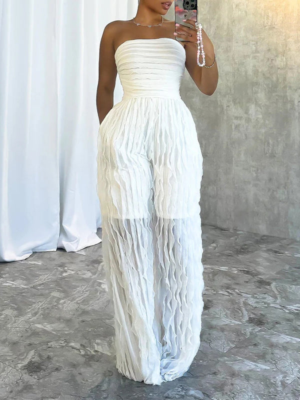 Gorgeousladie Halter Ruffle Dress