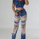  Dark Wash Blue