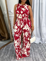 Printed Tank Top & Pants Set