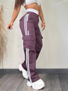 Side Stripe Cargo Pants