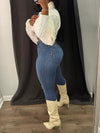 Gorgeousladie Knit Turtleneck Poncho