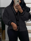 Knit Combo Coat
