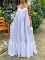 Gorgeousladie Cami Ruffle Maxi Dress