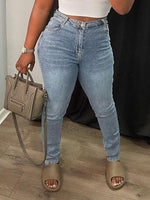 Gorgeousladie Cutout Back Jeans