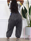 Gorgeousladie Wide-Leg Denim Overalls