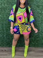 Gorgeousladie Multicolor Sequin Dress