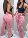 Drawstring Elastic-Waist Pants