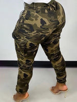 Gorgeousladie Camo Belted Jeans