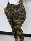 Gorgeousladie Camo Belted Jeans