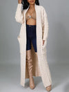 Open-Front Cardigan with Pockets