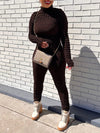 Gorgeousladie Solid Textured Jumpsuit