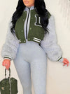 Faux Fur Bomber Jacket