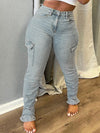 Gorgeousladie Ruched Skinny Jeans