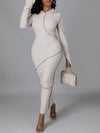 Gorgeousladie Inside-Out Hooded Dress