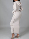 Gorgeousladie Inside-Out Hooded Dress