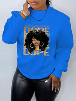 Gorgeousladie African Beauty Sweatshirt