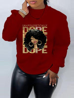 Gorgeousladie African Beauty Sweatshirt