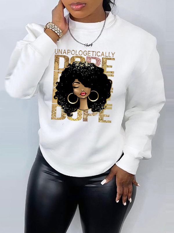 Gorgeousladie African Beauty Sweatshirt