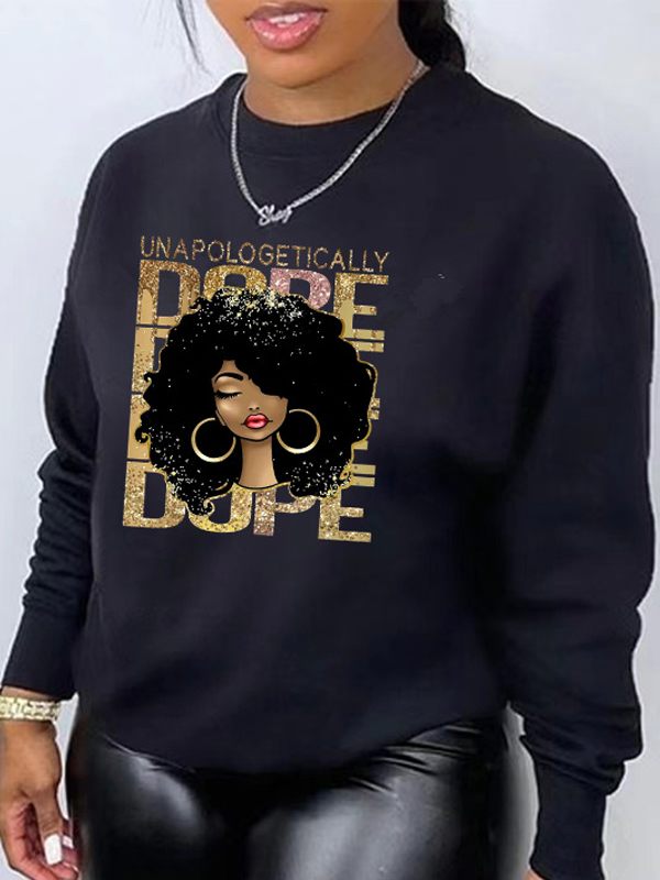 Gorgeousladie African Beauty Sweatshirt