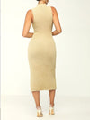Gorgeousladie Fuzzy Cardigan & Dress Set