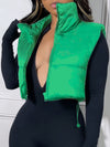 Gorgeousladie Zip-Front Puffer Vest