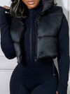 Gorgeousladie Zip-Front Puffer Vest