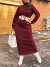 Gorgeousladie Turtleneck Knit Dress