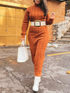 Gorgeousladie Turtleneck Knit Dress