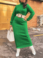 Gorgeousladie Turtleneck Knit Dress