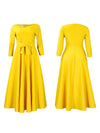Gorgeousladie Solid Tied-Front Dress