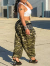 Gorgeousladie Camo Cargo Jumpsuit