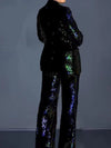 Gorgeousladie Sequin Blazer & Pants Set