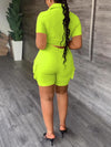 Gorgeousladie Cargo Shirt & Shorts Set