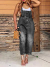 Gorgeousladie Button Front Denim Overalls