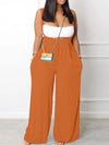 Gorgeousladie Bandeau Top & Overalls Set