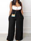 Gorgeousladie Bandeau Top & Overalls Set