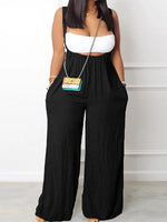 Gorgeousladie Bandeau Top & Overalls Set