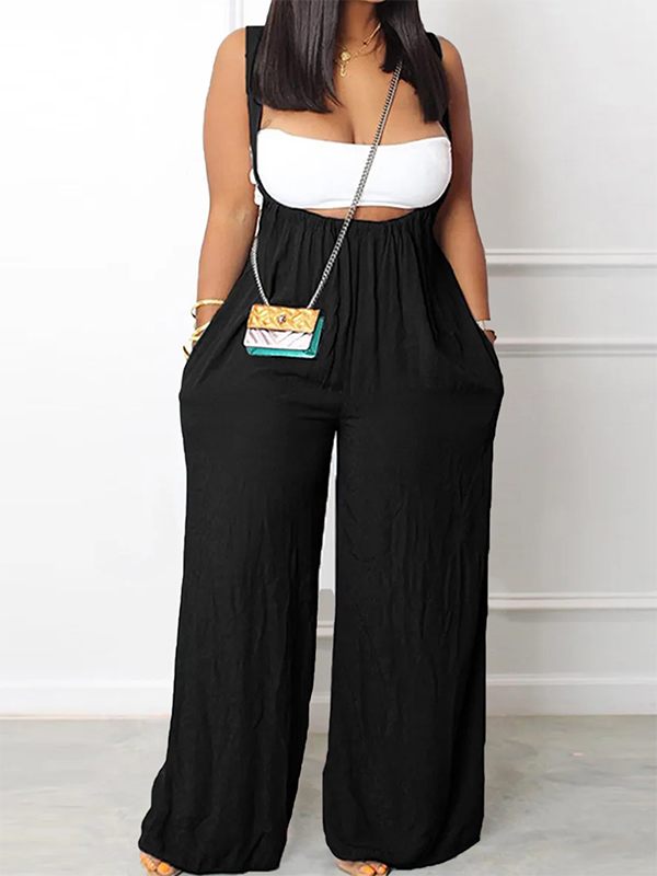Gorgeousladie Bandeau Top & Overalls Set