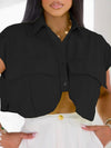 Solid Cargo Shirt