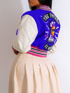 Gorgeousladie Printed Bomber Jacket
