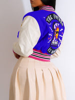 Gorgeousladie Printed Bomber Jacket