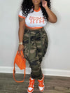 Gorgeousladie Camo Cargo Pants