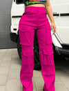 Gorgeousladie Solid Cargo Pants