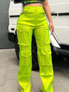 Gorgeousladie Solid Cargo Pants