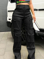 Gorgeousladie Solid Cargo Pants