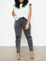 Knee Ripped Jeans
