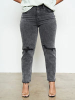 Knee Ripped Jeans