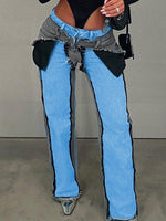 Gorgeousladie Inside-Out Combo Jeans