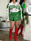 Logo Jacket & Skirt Set